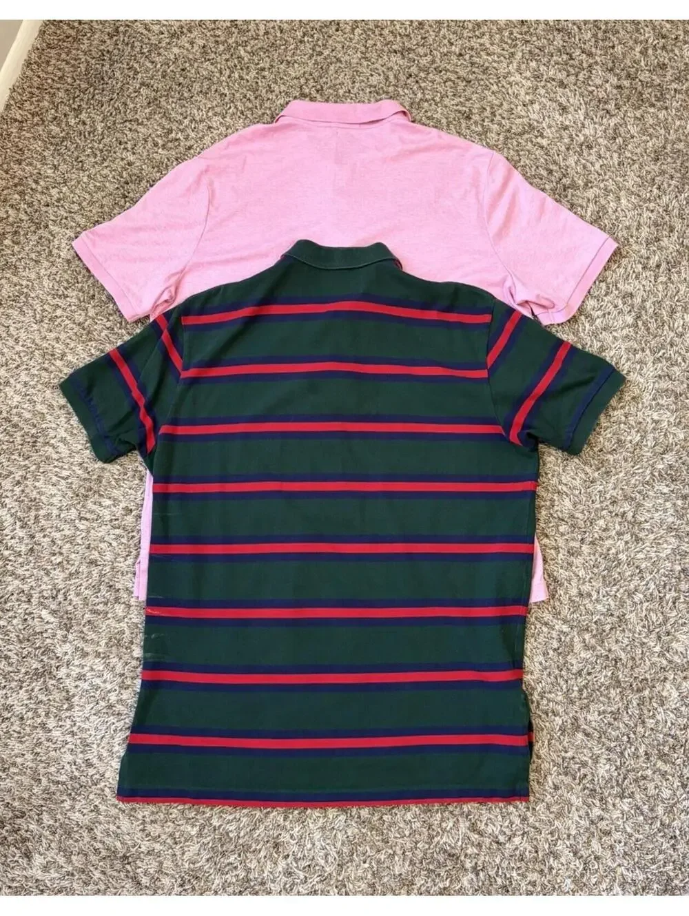 Lot of 2 - Polo Ralph Lauren Men’s Size XL Polo Shirts Cotton Short Sleeve Pony